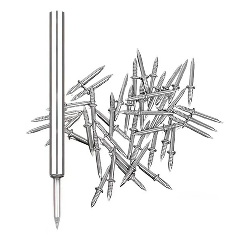 500Pcs Double-Head Skirting Thread Seamless Nail Double Headed Nails Invisible Security Screws With 5 Installation Tool Durable
500Pcs Double-Head Skirting Thread Seamless Nail Double Headed Nails Invisible Security Screws With 5 Installation Tool Durable