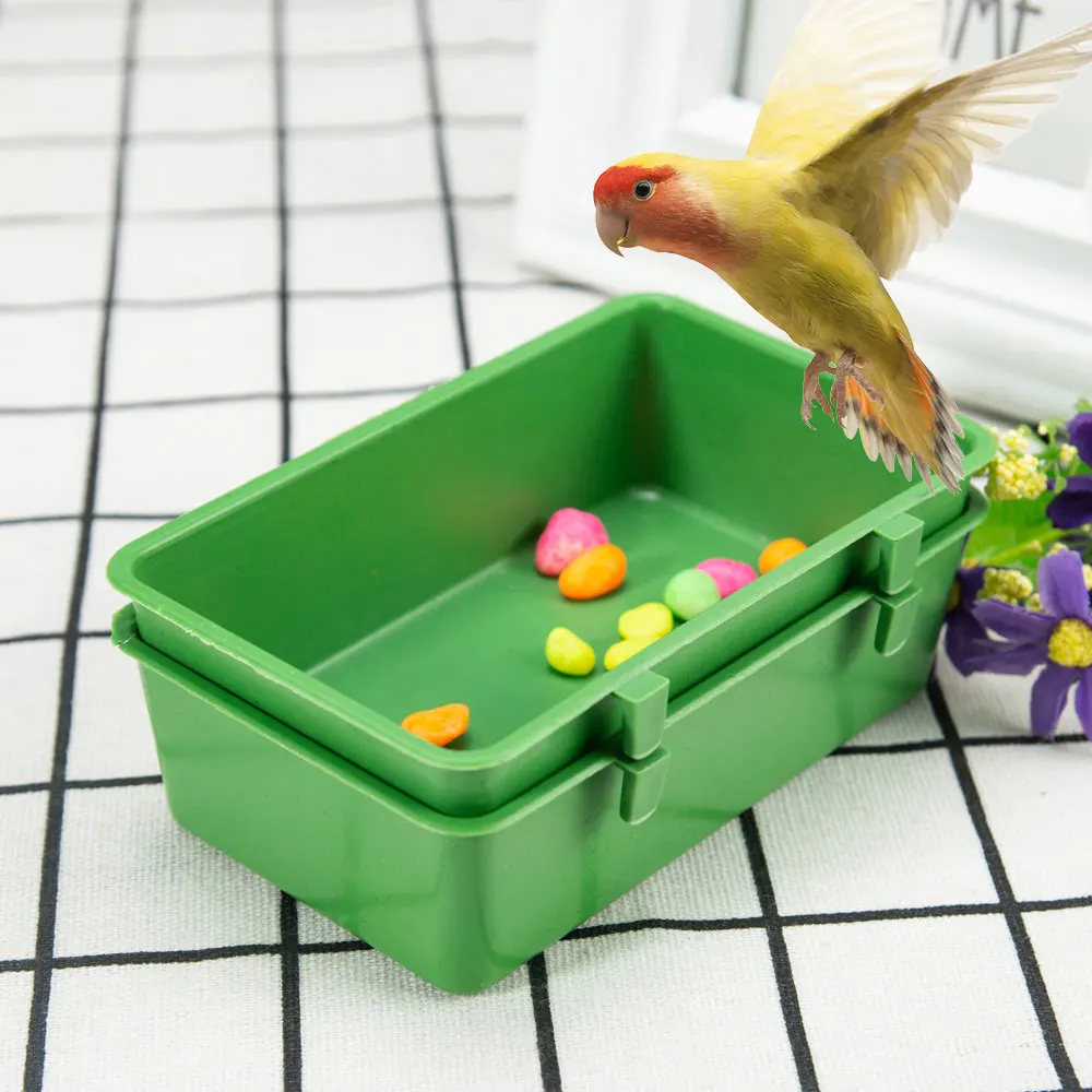 Bird Food Tray Parrot Bathtub Animal Multifunction Cage Standing Wash Shower Box Bird Toys Pet Bird Cleaning Products Birdcage Bird Food Tray Parrot Bathtub Animal Multifunction Cage Standing Wash Shower Box Bird Toys Pet Bird Cleaning Products Birdcage
