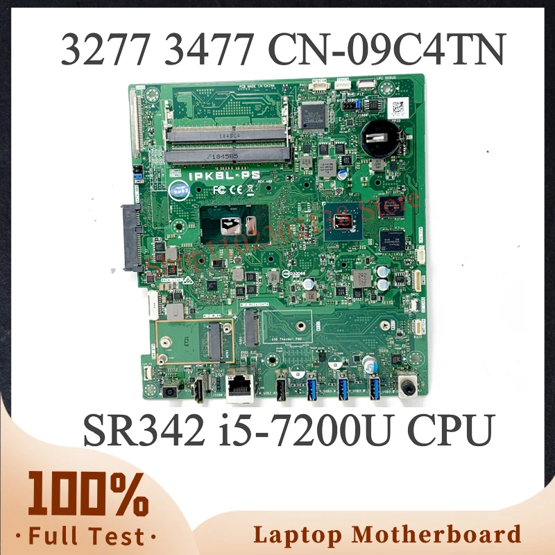 

Mainboard 9C4TN 09C4TN CN-09C4TN For DELL 3277 3477 Laptop Motherboard N16V-GMR1-S-A2 With SR342 i5-7200U CPU 100% Working Well