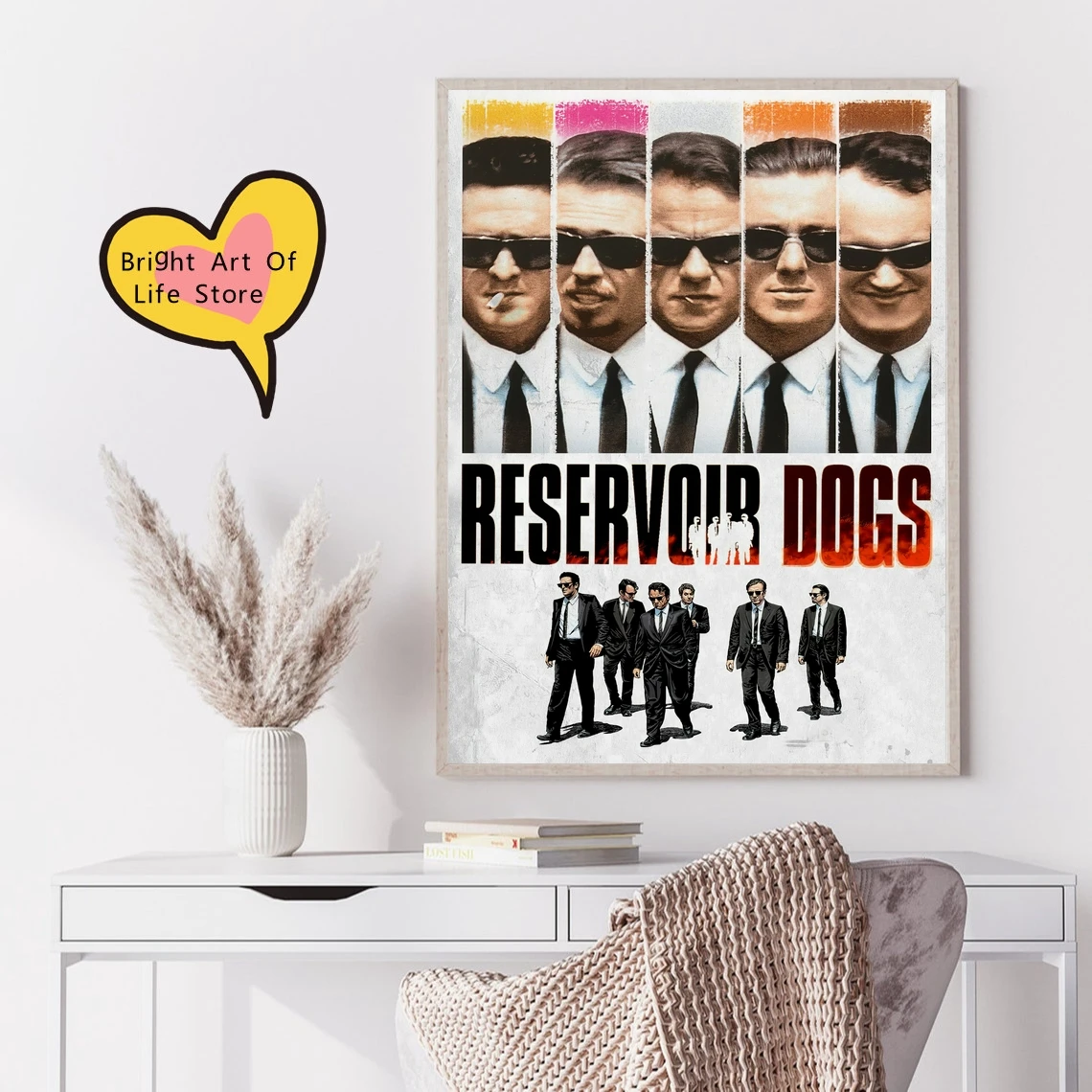 Reservoir Dogs (1992) Classic Movie Poster Cover Photo Print Canvas Wall Art Home Decor (Unframed)
Reservoir Dogs (1992) Classic Movie Poster Cover Photo Print Canvas Wall Art Home Decor (Unframed)