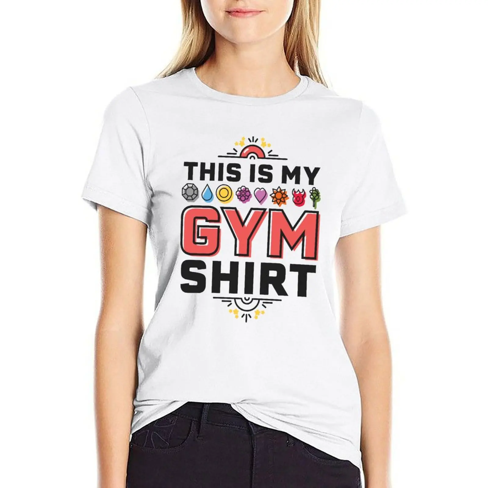 This is my Gym Shirt T-Shirt summer clothes for Women workout shirts for Women loose fit
This is my Gym Shirt T-Shirt summer clothes for Women workout shirts for Women loose fit