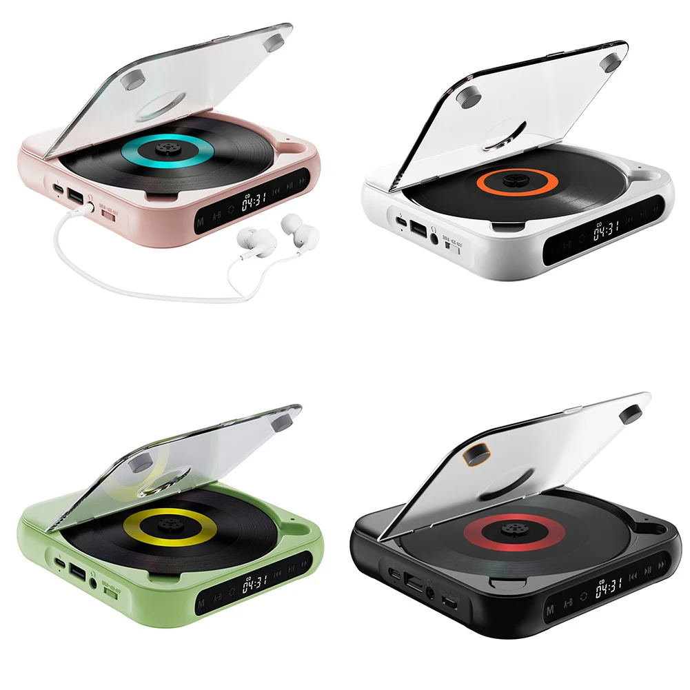 Versatile Portable CD Player With Bluetooth-compatible Speaker And A-B Repeat HIFI Music CD Player Walkman Memory Function
Versatile Portable CD Player With Bluetooth-compatible Speaker And A-B Repeat HIFI Music CD Player Walkman Memory Function