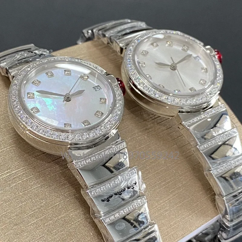 Top Luxury Designer Brand Women's Watch Fashion Fan Style Diamond Quartz Aaa High Quality Sapphire Glass Ladies WristWatch Gift
Top Luxury Designer Brand Women's Watch Fashion Fan Style Diamond Quartz Aaa High Quality Sapphire Glass Ladies WristWatch Gift