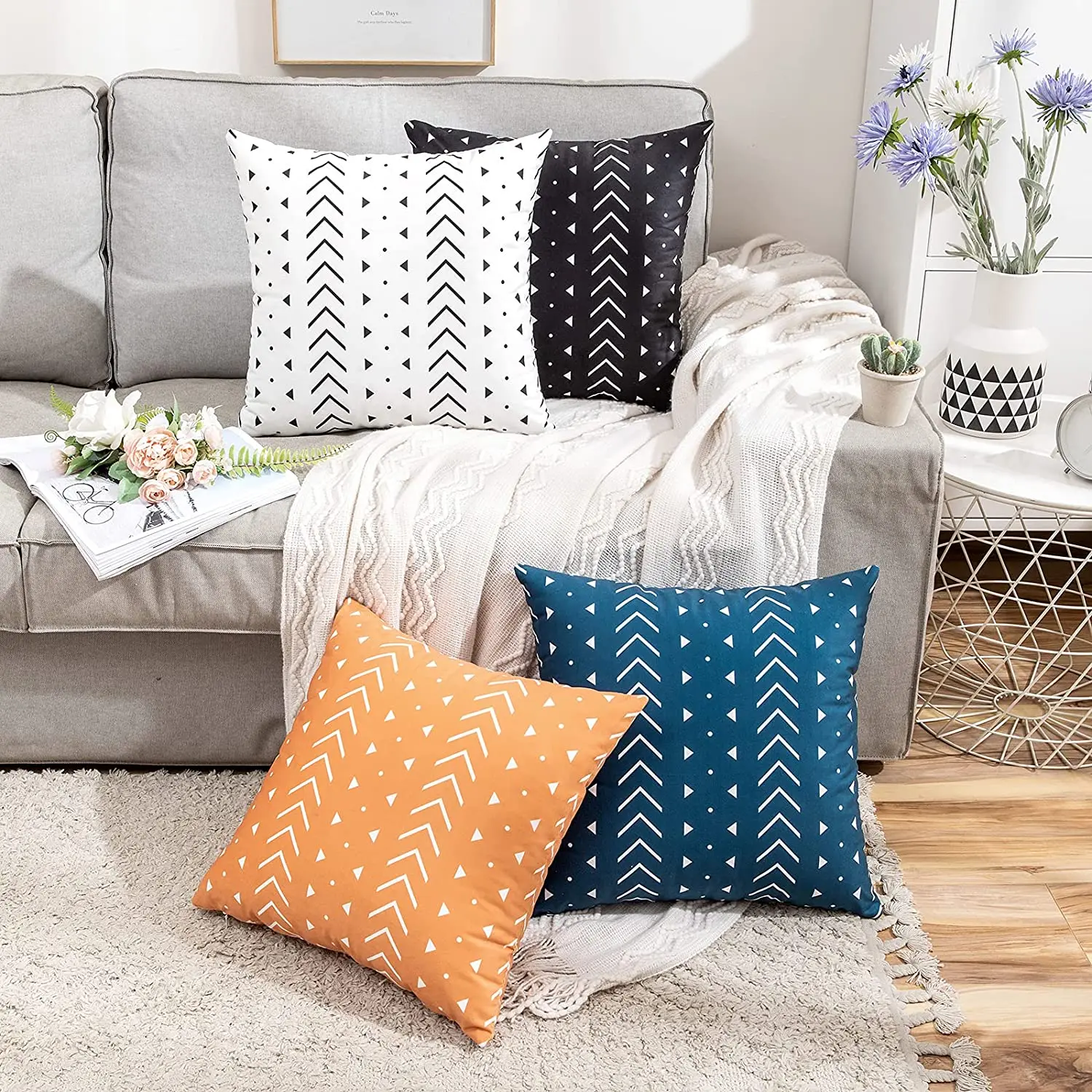 Geometric Decoration Cushion Cover 45x45cm Boho Throw Pillow Cover Velvel Tribal Modern Pillowcase For Sofa Bed Living Room
Geometric Decoration Cushion Cover 45x45cm Boho Throw Pillow Cover Velvel Tribal Modern Pillowcase For Sofa Bed Living Room