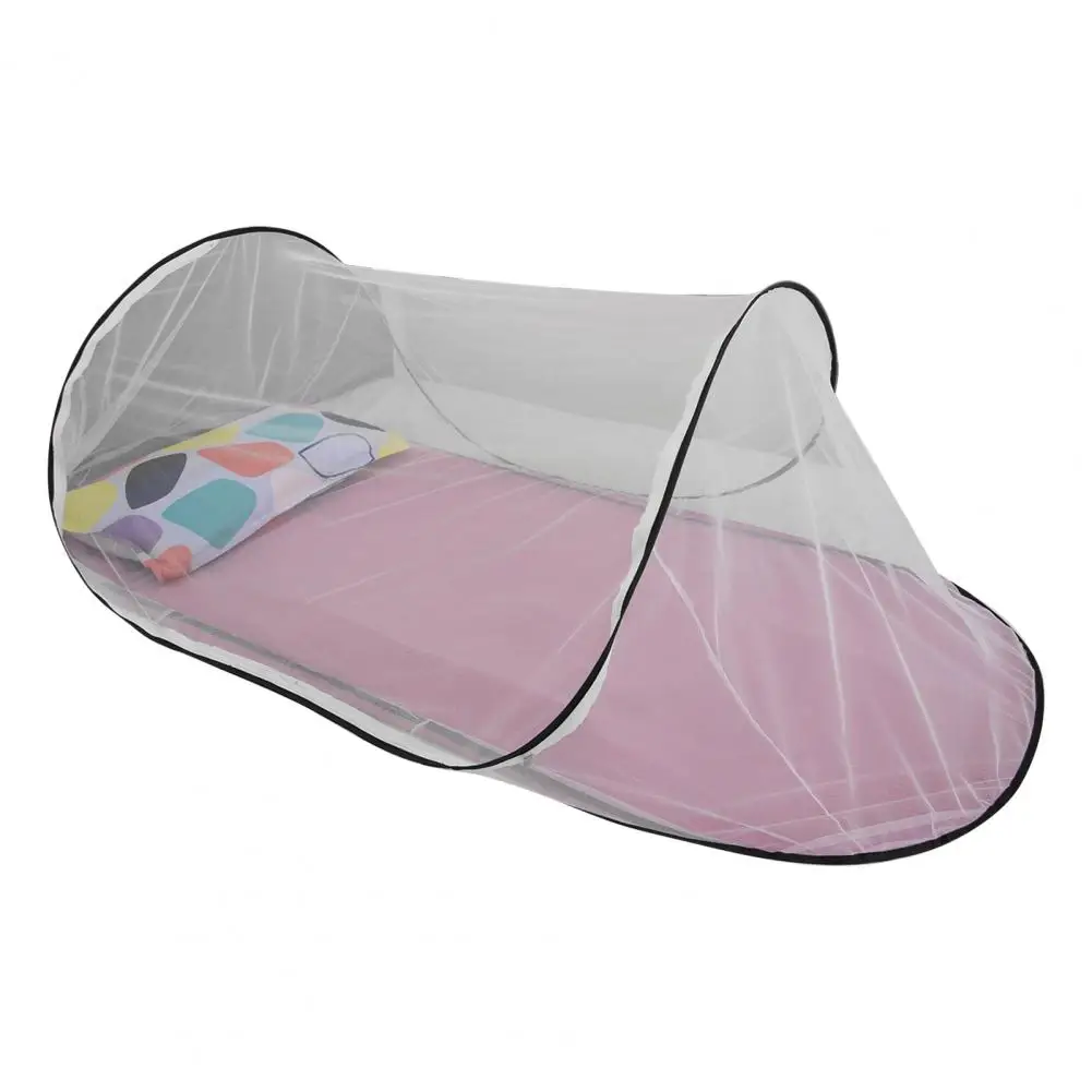 

Ventilated Fly Shelter Portable Pop Up Mosquito Net Tent for Bed Lightweight Folding Net for Indoor Outdoor Camping Maximum