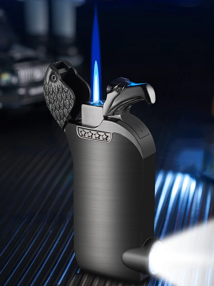 New Eagle Lighter Flashlight and Lighter Multi-functional Use of Windproof Direct Inflatable Lighter Smoking Accessories Gift
New Eagle Lighter Flashlight and Lighter Multi-functional Use of Windproof Direct Inflatable Lighter Smoking Accessories Gift