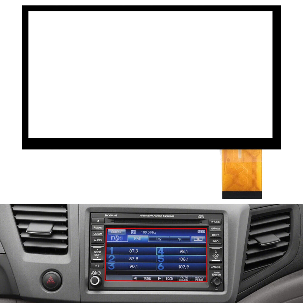 7-inch Touch Screen Glass 594-01383 Touch Screen Digitizer For Honda 9th Civic 2012-2015 For Cracked Or Shattered Touch Screen
7-inch Touch Screen Glass 594-01383 Touch Screen Digitizer For Honda 9th Civic 2012-2015 For Cracked Or Shattered Touch Screen