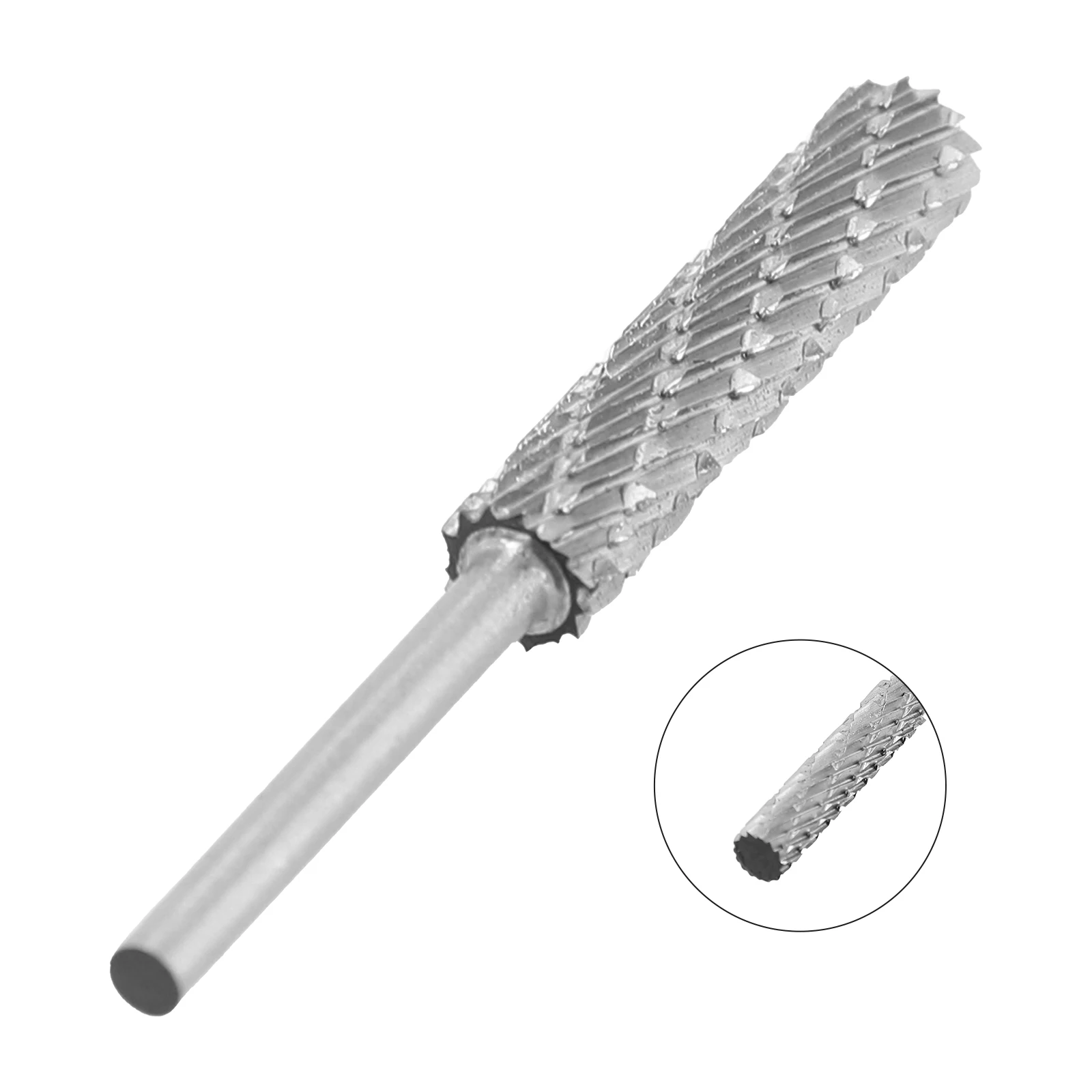 3mm Rotary Burrs High Speed Steel Rotary Burr Tool Accessory For Plastic Wood Carving Rotary Engraving Bits File Milling Cutter
3mm Rotary Burrs High Speed Steel Rotary Burr Tool Accessory For Plastic Wood Carving Rotary Engraving Bits File Milling Cutter