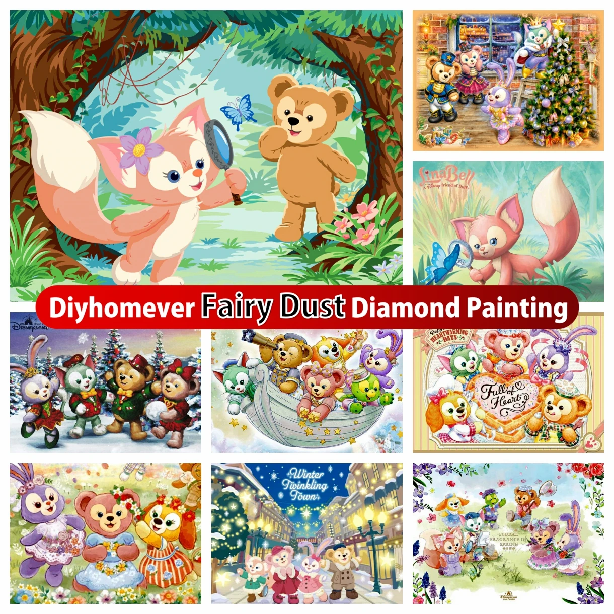 Duffy Friend LinaBell Fairy Dust Diamond Painting Mosaic Disney Cartoon Embroidery Cross Stitch Picture Handicrafts Home Decor
Duffy Friend LinaBell Fairy Dust Diamond Painting Mosaic Disney Cartoon Embroidery Cross Stitch Picture Handicrafts Home Decor
