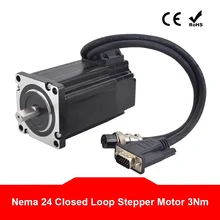 Closed Loop Nema 24 Stepper Motor 3Nm Encoder 1000CPR 5A 2 Phase 4-lead CNC Stepping Motor 10mm Shaft
Closed Loop Nema 24 Stepper Motor 3Nm Encoder 1000CPR 5A 2 Phase 4-lead CNC Stepping Motor 10mm Shaft