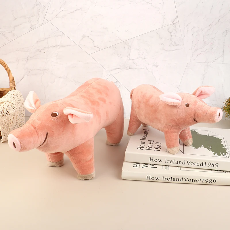 

25/35cm Pig Plush Toy Simulated Soft Stuffed Doll Sofa Pillow Piggy Animal Cushion Kid Birthday Gift