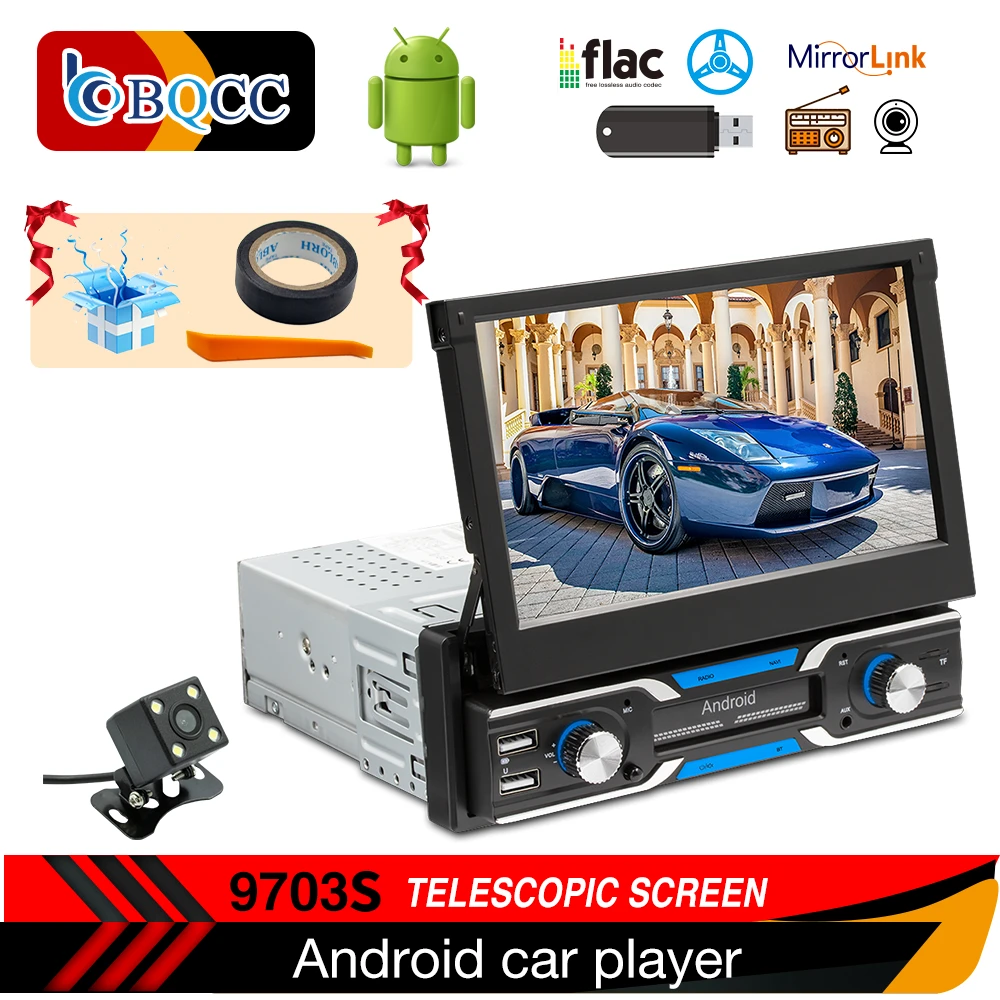 Free Shipping Android 11 7'' HD Touch Screen 1 Din Radio Stereo Car MP5 Player Auto Bulit-in GPS WiFi Retractable Screen Stereo
Free Shipping Android 11 7'' HD Touch Screen 1 Din Radio Stereo Car MP5 Player Auto Bulit-in GPS WiFi Retractable Screen Stereo