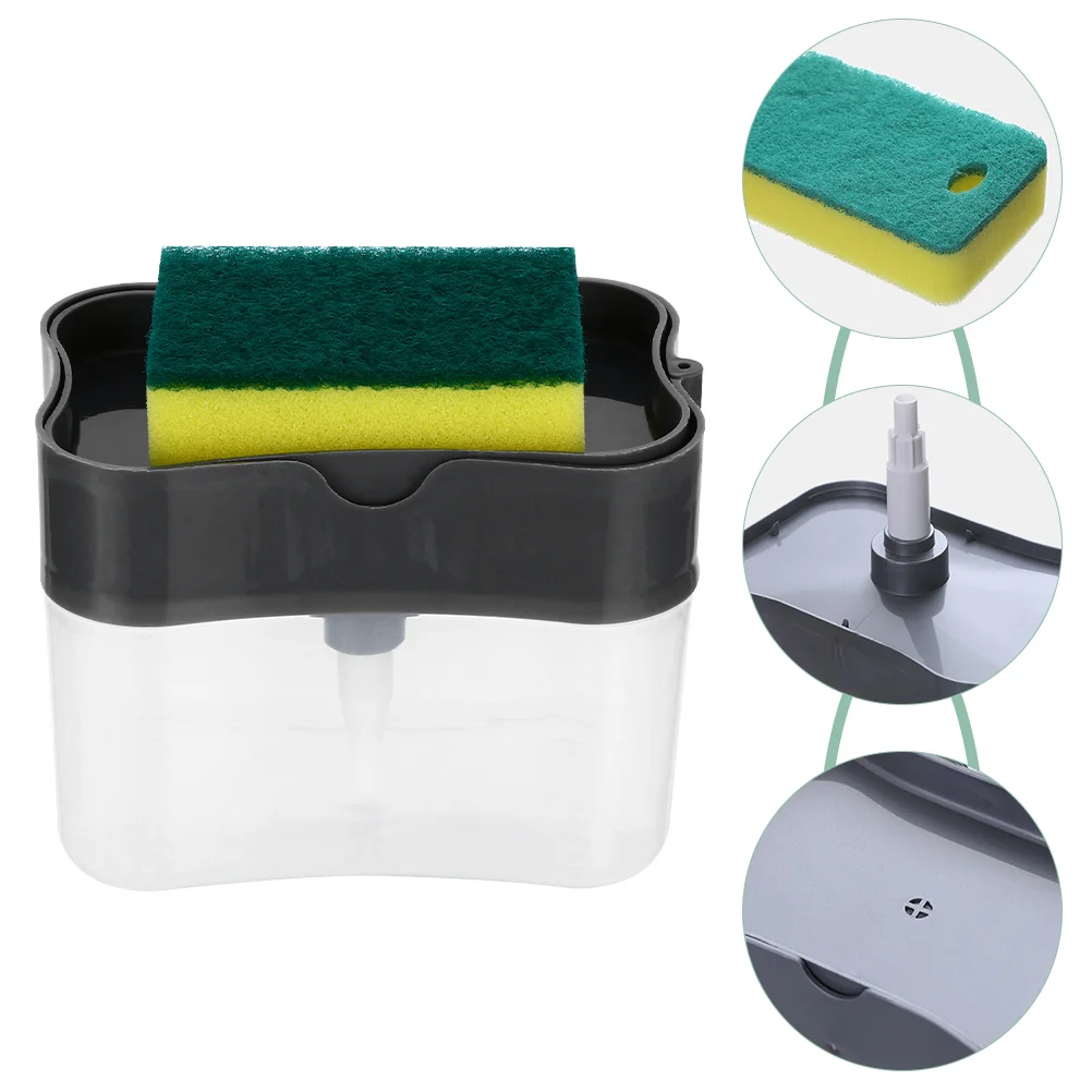 2 Sets Kitchen Sink Soap Dispenser Press Soap Dispenser Dish Soap Dispenser with Sponges
2 Sets Kitchen Sink Soap Dispenser Press Soap Dispenser Dish Soap Dispenser with Sponges