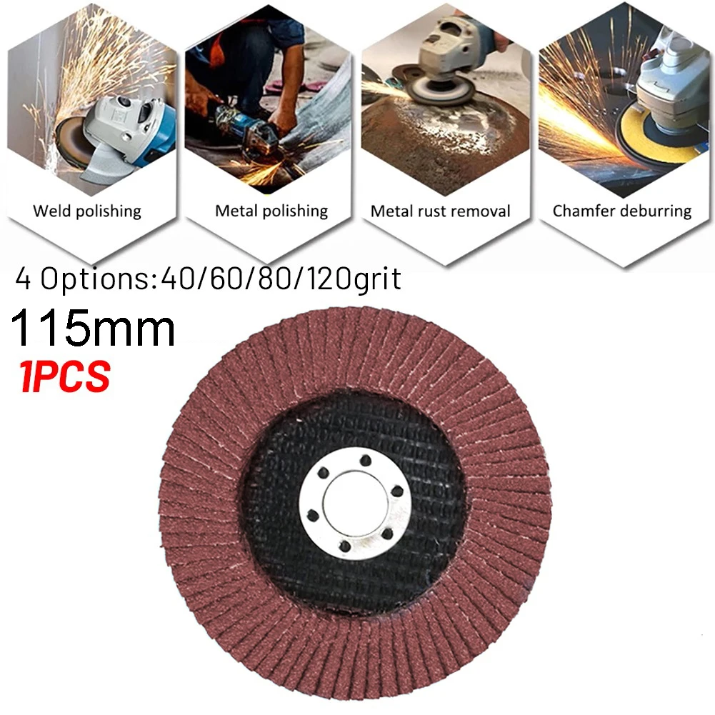 115mm Grinding Wheel Flap Disc Angle Grinder Sanding Disc Abrasive Tool Super Cutting Force Fast Cutting 40# 60# 80# 120# Grit
115mm Grinding Wheel Flap Disc Angle Grinder Sanding Disc Abrasive Tool Super Cutting Force Fast Cutting 40# 60# 80# 120# Grit