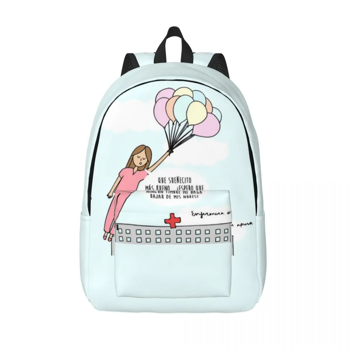 Backpack for Preschool Primary School Student Enfermera En Apuros Doctor Nurse Medical Health Bookbag Boy Girl Kids Daypack Gift
Backpack for Preschool Primary School Student Enfermera En Apuros Doctor Nurse Medical Health Bookbag Boy Girl Kids Daypack Gift