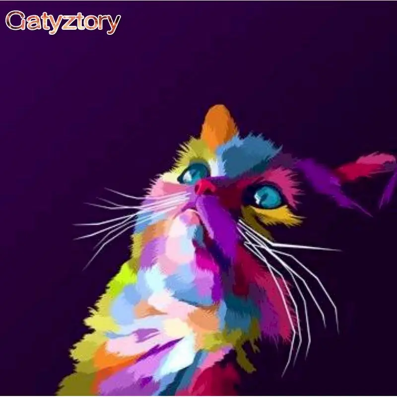 GATYZTORY Раскрашивание по номерам «сделай сам», животные, кошка, 60x75 см, картины, картина маслом по строительству, подарок, Раскрашивание по номерам на холсте
GATYZTORY Раскрашивание по номерам «сделай сам», животные, кошка, 60x75 см, картины, картина маслом по строительству, подарок, Раскрашивание по номерам на холсте