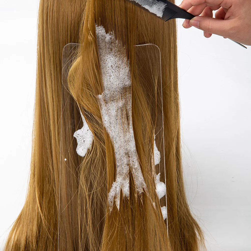 Clear Highlighting Board Dye Paddle Hair Highlighting Helper Hair Color Board Hairdresser Dyeing Tool Salon Accessories 
Clear Highlighting Board Dye Paddle Hair Highlighting Helper Hair Color Board Hairdresser Dyeing Tool Salon Accessories