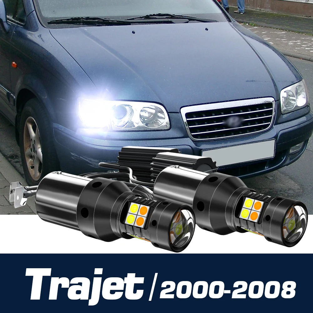2x LED Dual Mode Turn Signal+Daytime Running Light Canbus Accessories DRL For Hyundai Trajet 2000-2008 2002 2003 2004 2005 2006
2x LED Dual Mode Turn Signal+Daytime Running Light Canbus Accessories DRL For Hyundai Trajet 2000-2008 2002 2003 2004 2005 2006