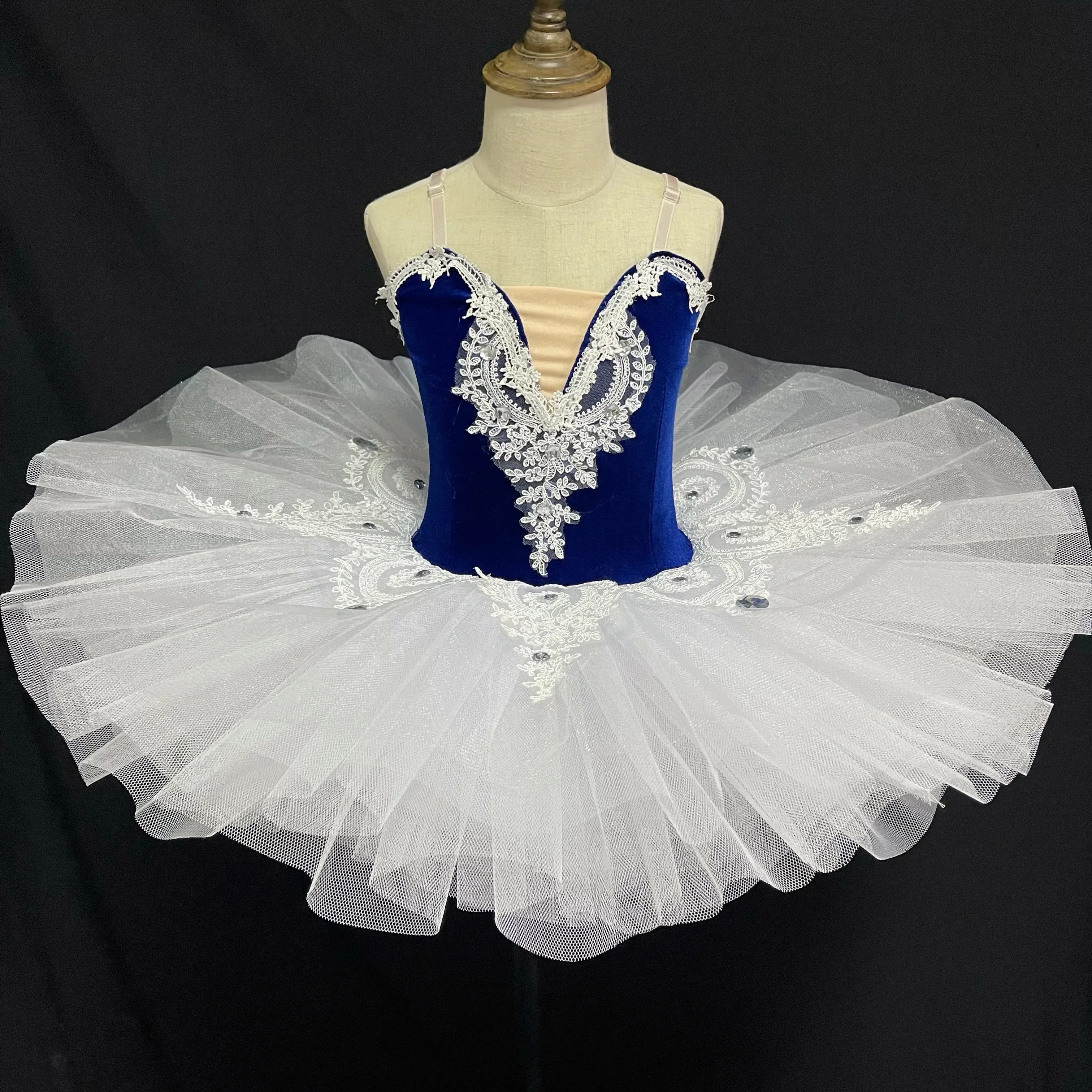 

SunFriday White Ballet Tutu Skirt Ballet Dress Children's Swan Lake Costume Kids Belly Dance Clothing Stage Professional