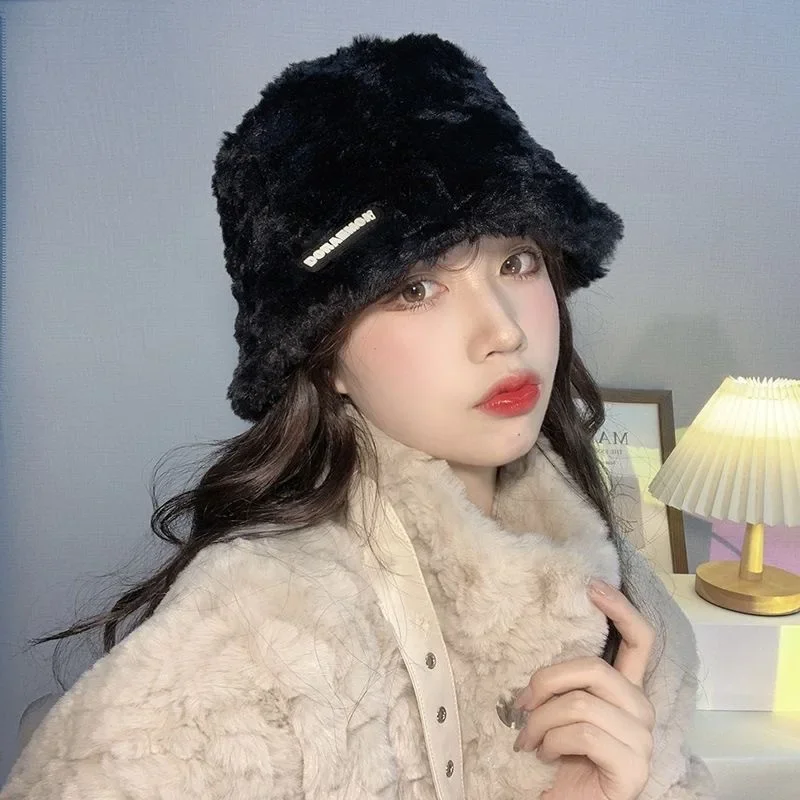 Fisherman hat women autumn and winter new cashmere warm Korean version of the fashion bucket basin hat tide winter woolen hat
Fisherman hat women autumn and winter new cashmere warm Korean version of the fashion bucket basin hat tide winter woolen hat