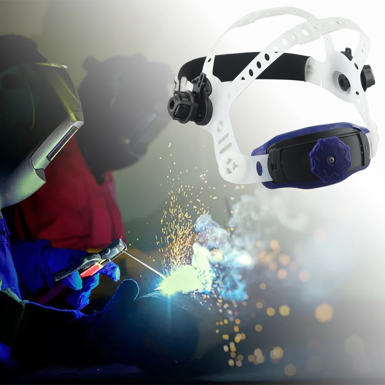 1Pc Headband 28 X 20 X 12 Cm Adjustable Welding Machine Mask Headband For Solar Auto-darkening Helmet Accessories
1Pc Headband 28 X 20 X 12 Cm Adjustable Welding Machine Mask Headband For Solar Auto-darkening Helmet Accessories
