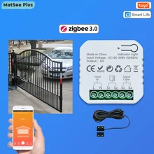 Tuya Smart Life ZigBee Motorized Swing Gate Sliding Gate Controller Dry Contact 110V 240V Voice Control with Alexa Google Home
Tuya Smart Life ZigBee Motorized Swing Gate Sliding Gate Controller Dry Contact 110V 240V Voice Control with Alexa Google Home