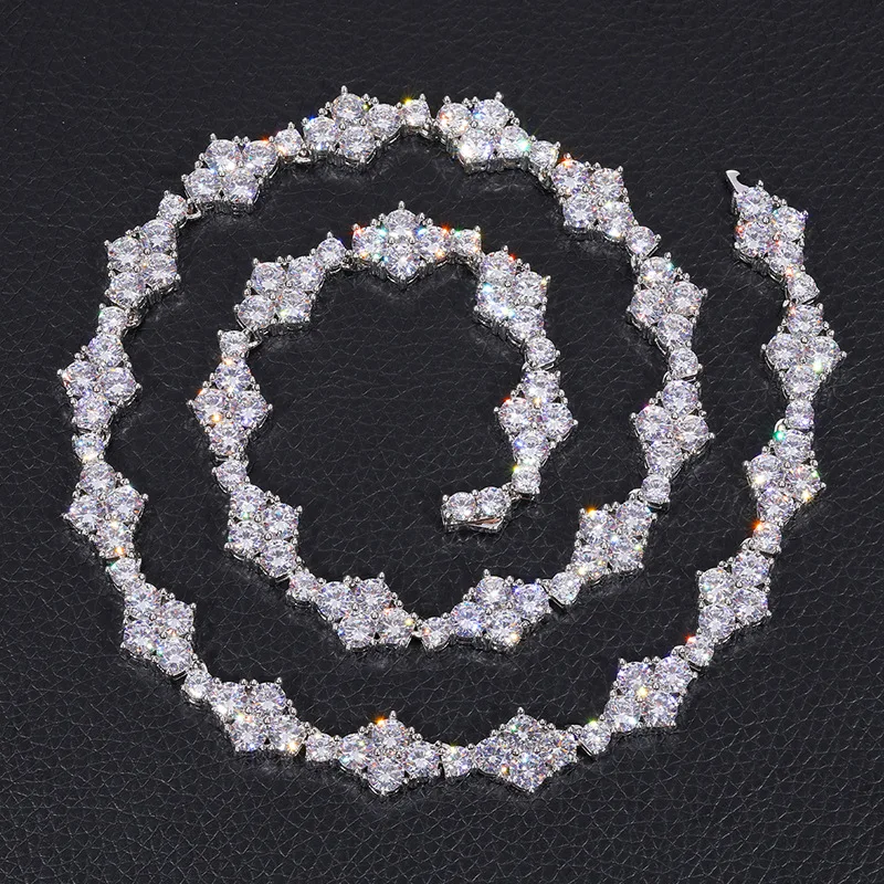 Hiphop 5A Zircon Link Chain Necklace 18k Gold Plated Women Men Fashion Jewelry Cubic Zircon Personality Necklace Spring Buckle
Hiphop 5A Zircon Link Chain Necklace 18k Gold Plated Women Men Fashion Jewelry Cubic Zircon Personality Necklace Spring Buckle