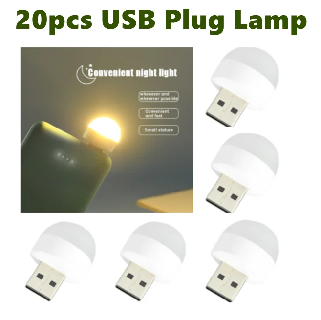 20pcs/lot USB Plug Lamp Mini Portable Book Reading Eye Protection LED Computer Mobile Power Laptop Small Round Night Light
20pcs/lot USB Plug Lamp Mini Portable Book Reading Eye Protection LED Computer Mobile Power Laptop Small Round Night Light