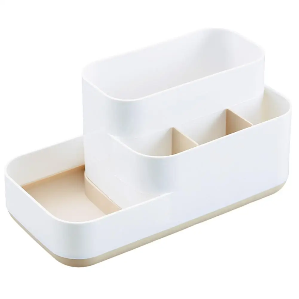 5 Slots Countertop Storage Box Organizer Space Saving Bathroom Accessories For Razors Toothpaste Combs
5 Slots Countertop Storage Box Organizer Space Saving Bathroom Accessories For Razors Toothpaste Combs
