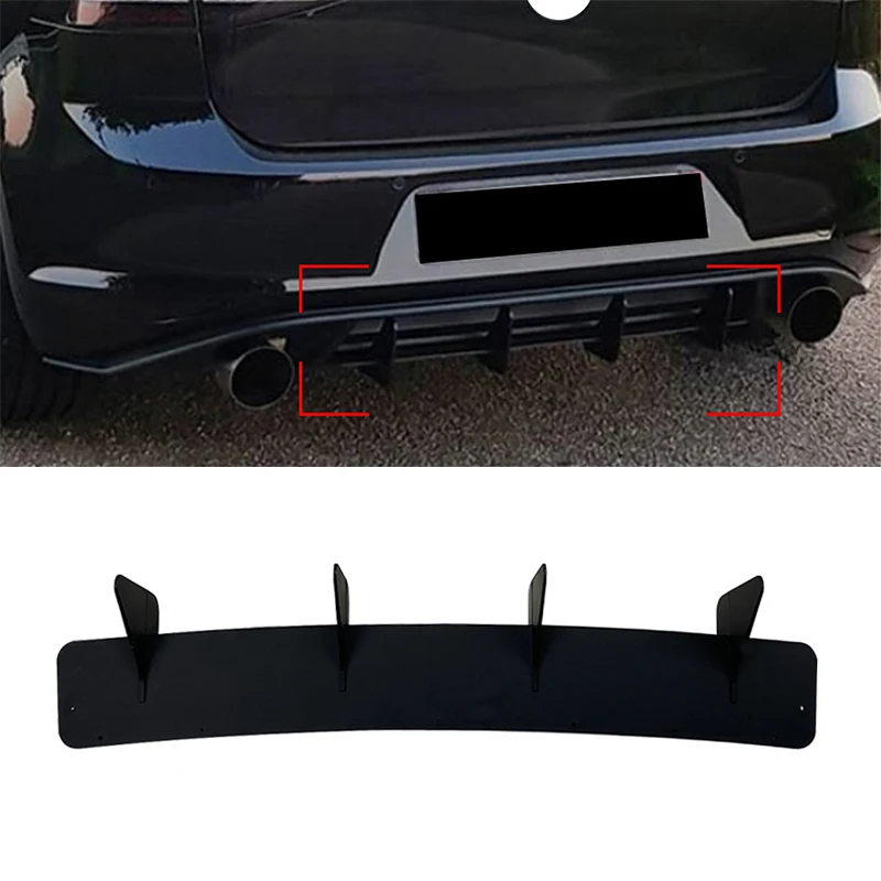 Car Rear Bumper Diffuser Rear Side Splitters Spoiler Lip Rear Bumper Protector For Volkswagen Golf MK7 GTI 2013-2016 Car Styling
Car Rear Bumper Diffuser Rear Side Splitters Spoiler Lip Rear Bumper Protector For Volkswagen Golf MK7 GTI 2013-2016 Car Styling