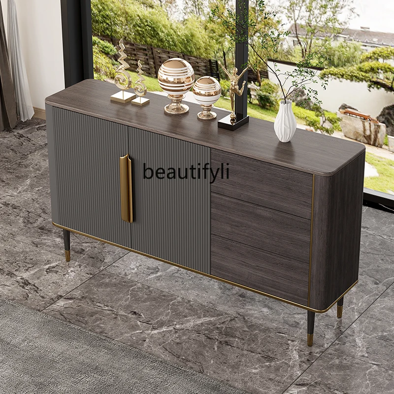Light Luxury Home Entrance Cabinet Post-Modern Partition Curio Cabinet Dining Side Shoe Cabinet Solid Wood Locker
Light Luxury Home Entrance Cabinet Post-Modern Partition Curio Cabinet Dining Side Shoe Cabinet Solid Wood Locker