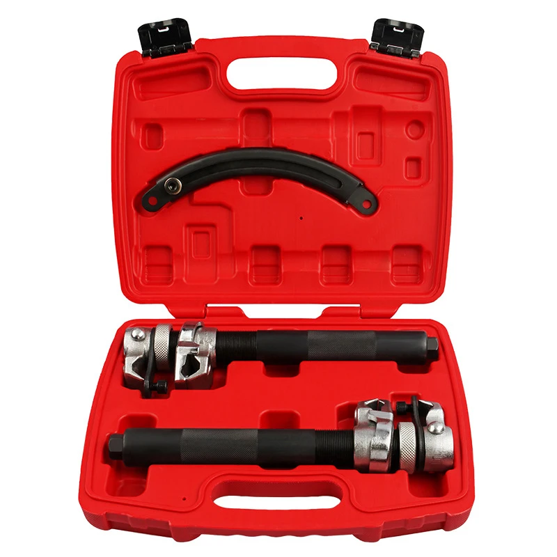 1 Set Strut Spring Compressor, Hex Connector Rod Strut Compressors, Universal Coil Spring Compressor with Safety Rail
1 Set Strut Spring Compressor, Hex Connector Rod Strut Compressors, Universal Coil Spring Compressor with Safety Rail