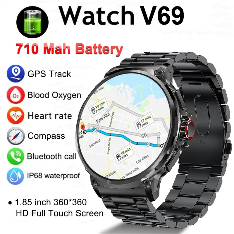 2024 New GPS Track Smart Watch Men Ultra HD Full Touch AMOLED Screen 710 Mah Battery Bluetooth Call SmartWatch For Huawei Xiaomi
2024 New GPS Track Smart Watch Men Ultra HD Full Touch AMOLED Screen 710 Mah Battery Bluetooth Call SmartWatch For Huawei Xiaomi