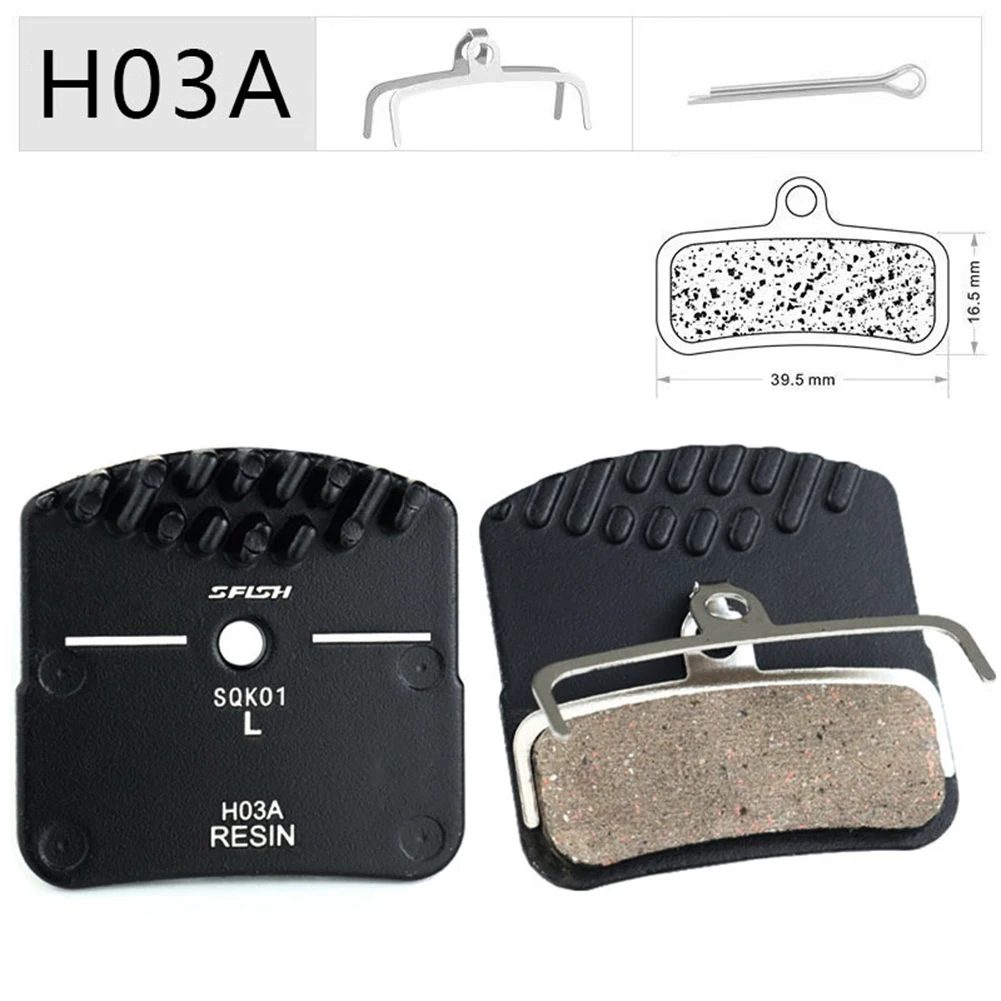 

1 Pair Bicycle Disc Brake Pad Disk Brake Pads Resin Aluminum Water Resistance Bicycle Parts Fit For-Shimano BR-M8020/M820 Bike