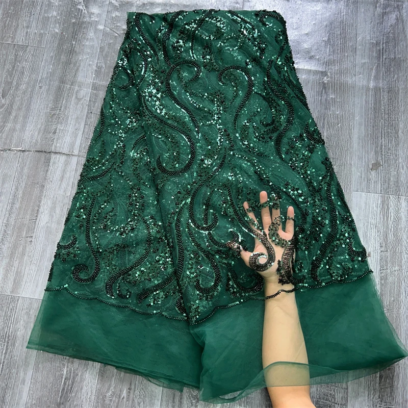 SJD French Mesh Lace Fabric With Beads 2024 High Quality African Seuqins Lace Fabric Nigeria Tulle Beads For Women Party Dresses
SJD French Mesh Lace Fabric With Beads 2024 High Quality African Seuqins Lace Fabric Nigeria Tulle Beads For Women Party Dresses