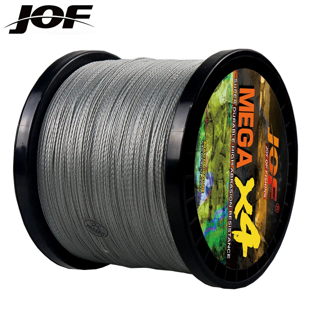 Плетеная рыболовная леска JOF X4 для ловли карпа, 500 м, многонитевые Прочные Полиэтиленовые лески, суперизносостойкая гладкая искусственная река 
Плетеная рыболовная леска JOF X4 для ловли карпа, 500 м, многонитевые Прочные Полиэтиленовые лески, суперизносостойкая гладкая искусственная река