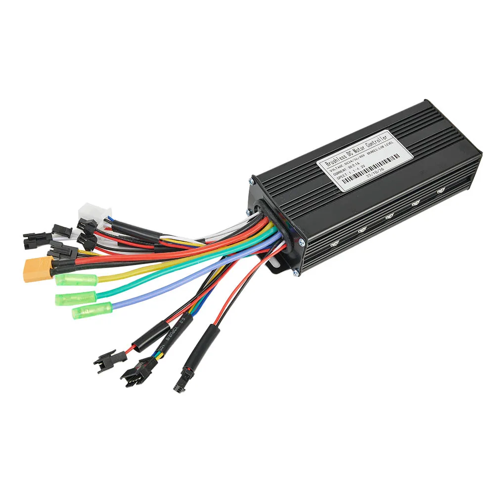 Brushless Controller Controller Durable E-bike JN Quality SM Sine Three Mode Wave 24/36/48V Black New Practical
Brushless Controller Controller Durable E-bike JN Quality SM Sine Three Mode Wave 24/36/48V Black New Practical