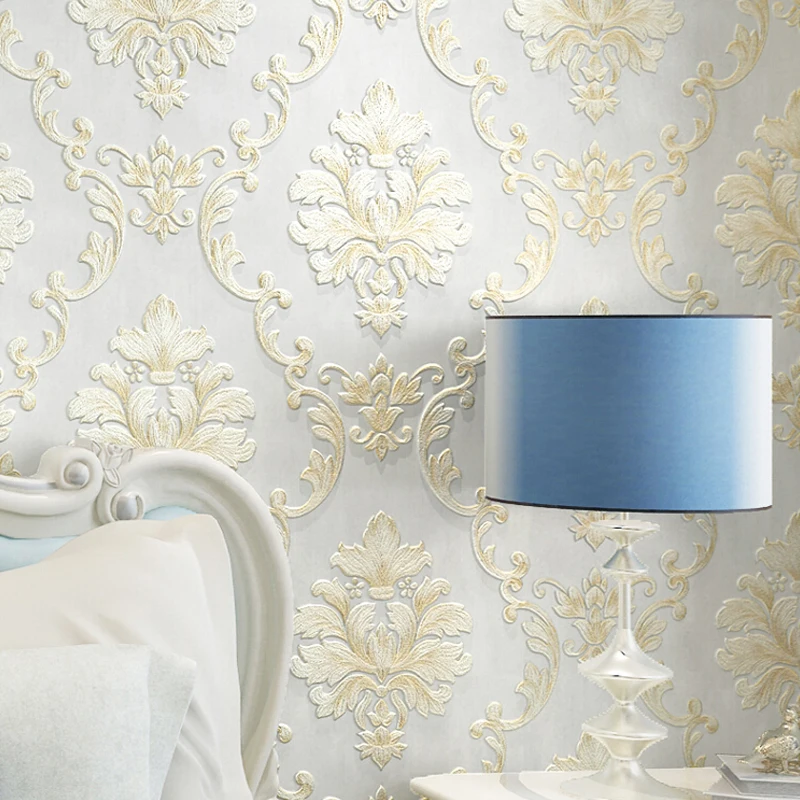 Damascus wallpaper Beige Victorian Classic European Floral Damask Wallpaper 3d Vinyl Wall Paper Roll Home Decor Living Room
Damascus wallpaper Beige Victorian Classic European Floral Damask Wallpaper 3d Vinyl Wall Paper Roll Home Decor Living Room