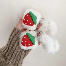 Plush Strawberry 2021 AirPods 3 Case Apple AirPods 2 Case Cover AirPods Pro Case IPhone Earphone Accessories Air Pod Case 
Plush Strawberry 2021 AirPods 3 Case Apple AirPods 2 Case Cover AirPods Pro Case IPhone Earphone Accessories Air Pod Case