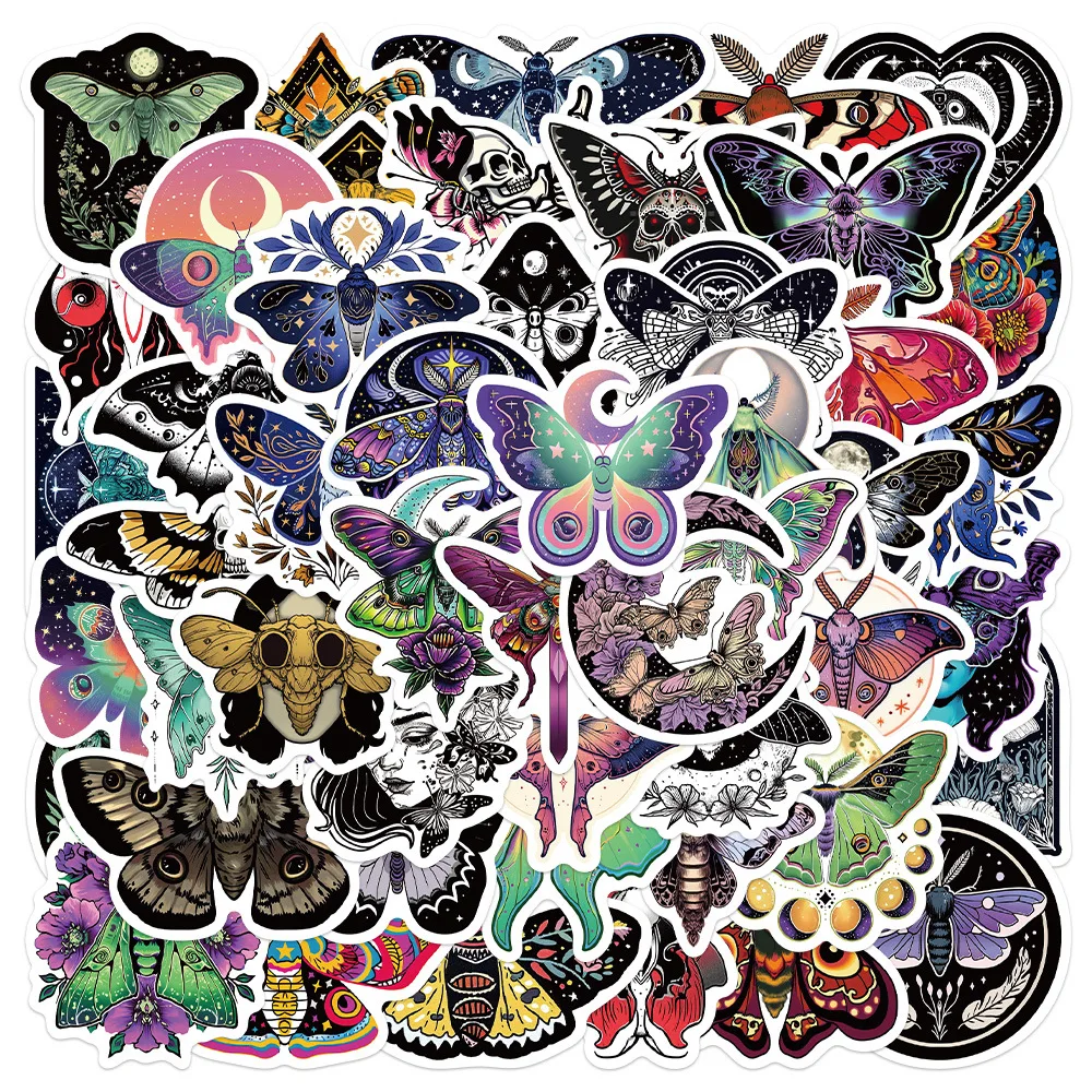 10/30/50PCS Cute Cartoon Moon Moth Sticker DIY Phone Laptop Luggage Skateboard Graffiti Decals Fun for Kid Toy
10/30/50PCS Cute Cartoon Moon Moth Sticker DIY Phone Laptop Luggage Skateboard Graffiti Decals Fun for Kid Toy