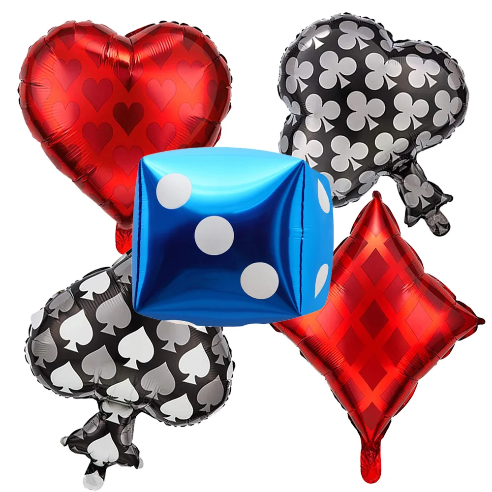 9 шт., воздушные шары в форме кости для казино
9 шт., воздушные шары в форме кости для казино