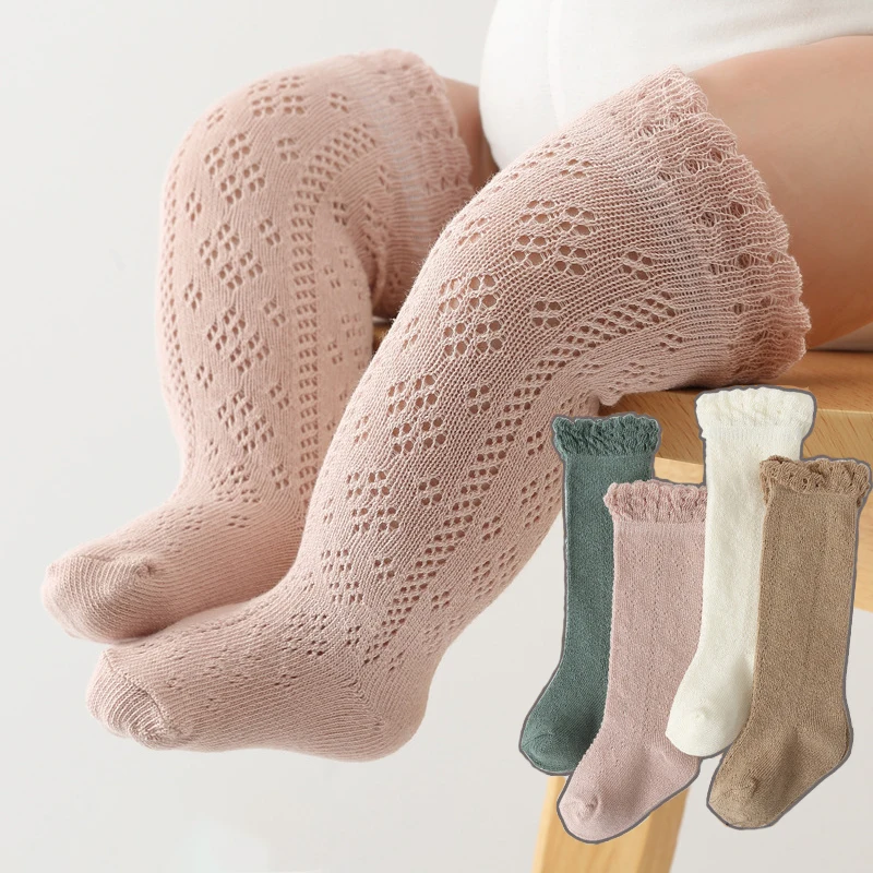 New Summer Ruffles Girls Mesh Socks Knee High Breathable Cotton Baby Long Tube Sock Hollow Out Spanish Children Thin Stocking
New Summer Ruffles Girls Mesh Socks Knee High Breathable Cotton Baby Long Tube Sock Hollow Out Spanish Children Thin Stocking