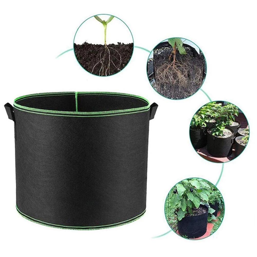 Felt Fabric Plant Bag with Handles, Breathable Aeration, Grow Pot for Flower Plant, 1 Gallon, 2 Gallon, 3 Gallon, 4 Gallon
Felt Fabric Plant Bag with Handles, Breathable Aeration, Grow Pot for Flower Plant, 1 Gallon, 2 Gallon, 3 Gallon, 4 Gallon