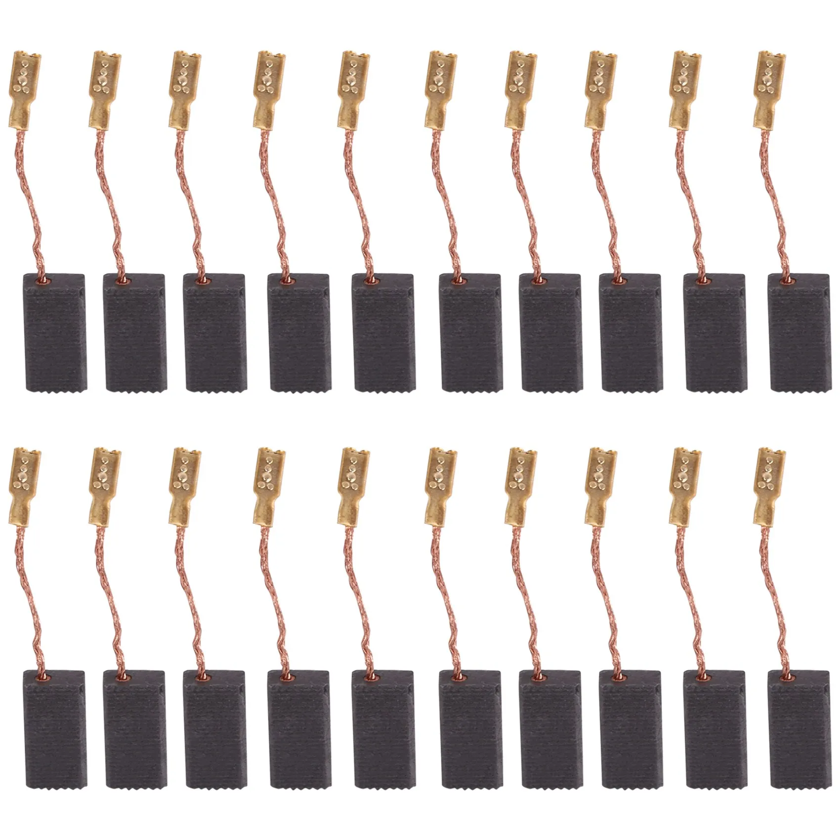 Carbon Brush 20Pcs Replaceable Great Conductive Carbon Brush for Electric Motor Drill 100 5816mm
Carbon Brush 20Pcs Replaceable Great Conductive Carbon Brush for Electric Motor Drill 100 5816mm