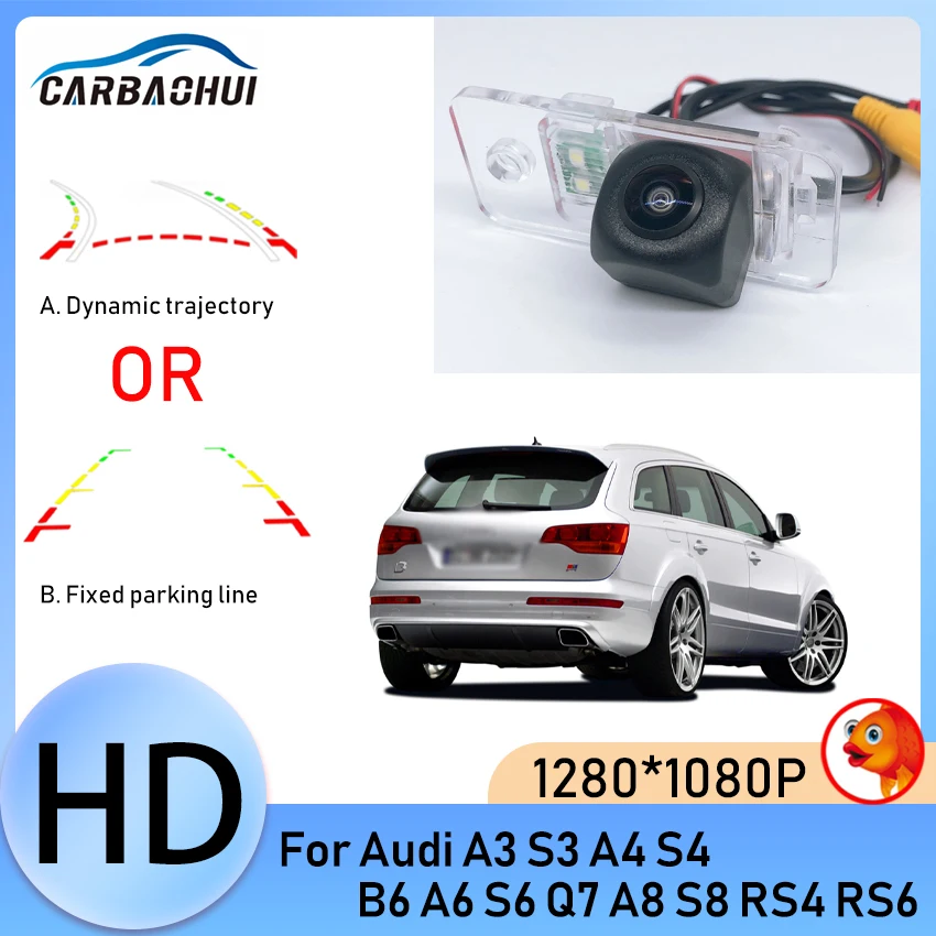 Car HD Rear View Reverse Parking Assistance Camera 170 Degree HD CCD Night Vision For Audi A3 S3 A4 S4 B6 A6 S6 Q7 A8 S8 RS4 RS6
Car HD Rear View Reverse Parking Assistance Camera 170 Degree HD CCD Night Vision For Audi A3 S3 A4 S4 B6 A6 S6 Q7 A8 S8 RS4 RS6