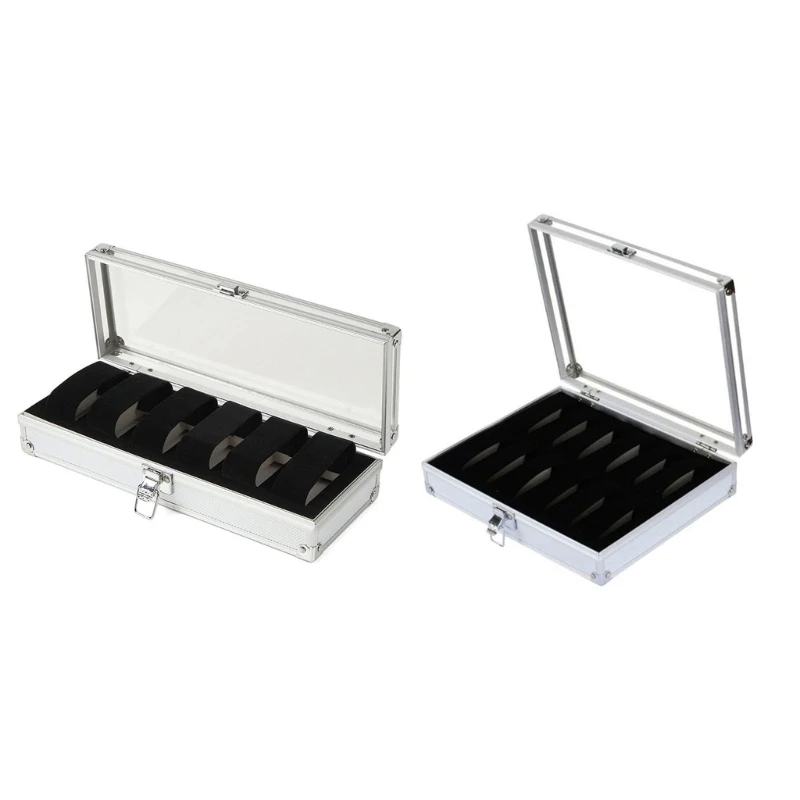 F19D 6/12 Slots Watch Cases with Large Transparent Lid Watch Box Organizer Watch Box 
F19D 6/12 Slots Watch Cases with Large Transparent Lid Watch Box Organizer Watch Box