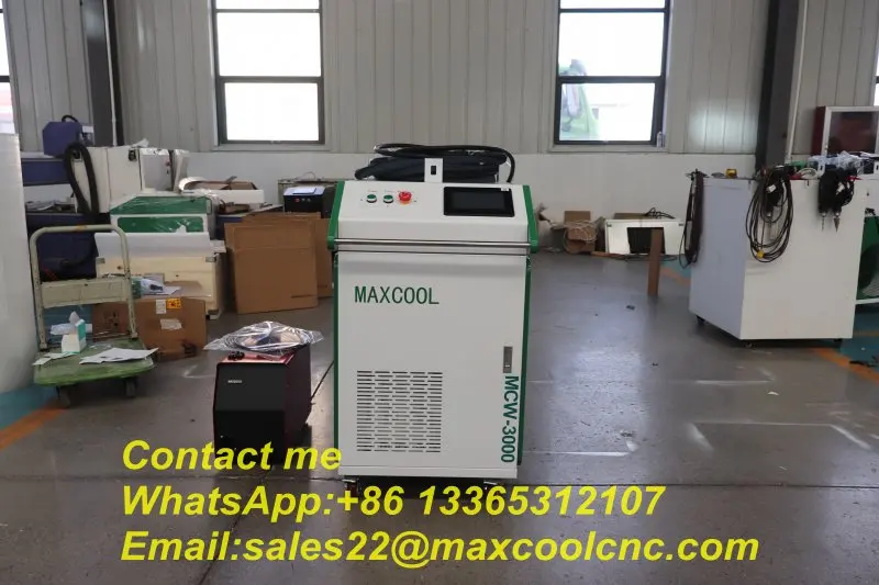 

Hand Laser Welding Machine Price Maxcool сварочный аппарат 3 в 1 2000W Auto wire Welding for Metal Low-cost MCW-1000