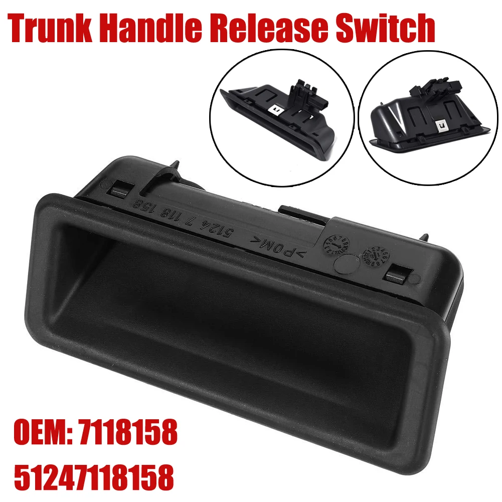 Black ABS Tailgate Switch For BMW E60 E90 E91 E92 E70 Boot Trunk Handle Release Switch 51247118158 7118158
Black ABS Tailgate Switch For BMW E60 E90 E91 E92 E70 Boot Trunk Handle Release Switch 51247118158 7118158