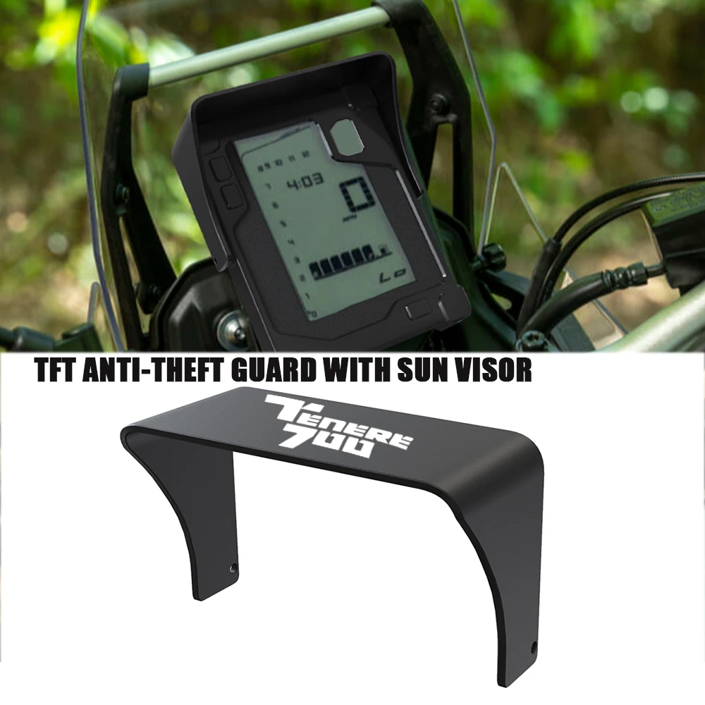 Motorcycle For Yamaha TENERE700 XTZ700 TENERE 700 T7 2023 2022 2021 2020 2019 TFT Anti theft screen protector cover Sun Visor
Motorcycle For Yamaha TENERE700 XTZ700 TENERE 700 T7 2023 2022 2021 2020 2019 TFT Anti theft screen protector cover Sun Visor