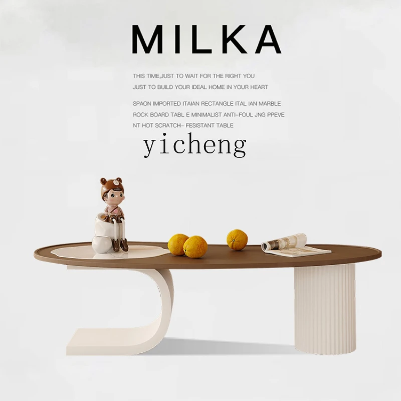 Xl French Cream Style Tea Table Creative Home Cashew-Shaped Stone Plate Tea Table Combination
Xl French Cream Style Tea Table Creative Home Cashew-Shaped Stone Plate Tea Table Combination